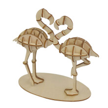 3St Puzzels Voor Kinderen Flamingo Design Kleurrijk En Leerzaam