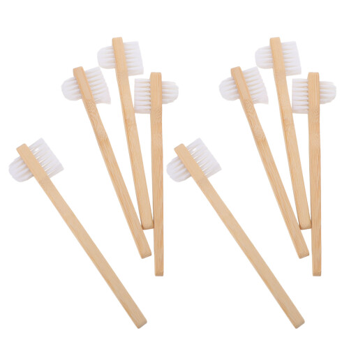 24Pièces Dentier Dure Nylon Double Face Pour À 2