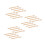 24Pièces Dentier Dure Nylon Double Face Pour À 5