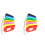 2Pièces Porte-Étiquettes Coloré Pour Organisation 2