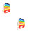 2Pièces Porte-Étiquettes Coloré Pour Organisation 6