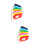 2Pièces Porte-Étiquettes Coloré Pour Organisation 7