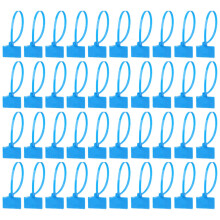 240Stk Robuste Blaue Nylon Kabelbinder Mit Markierungslabels, Outdoor