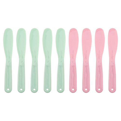 2Ensembles Accessoires Spatules Plastique Colorées DIY