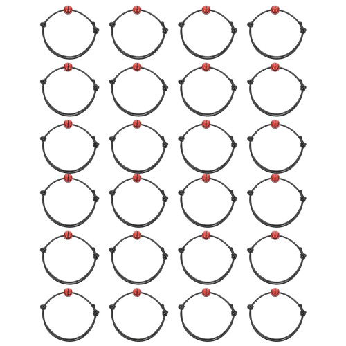 72Pièces Bracelets Tressés Ajustables Accessoire Délicat