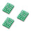 3Ensembles Tampons Lettres Plastique Vert Pour Professeurs 4