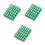 3Ensembles Tampons Lettres Plastique Vert Pour Professeurs 10