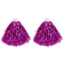 3Paare Kunststoff Pompoms Rosé Glänzend Für Fußball Basketball Tennis