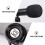 1Ensemble Microphone Pour Ordinateur Avec Pied Ajustable Noir 5