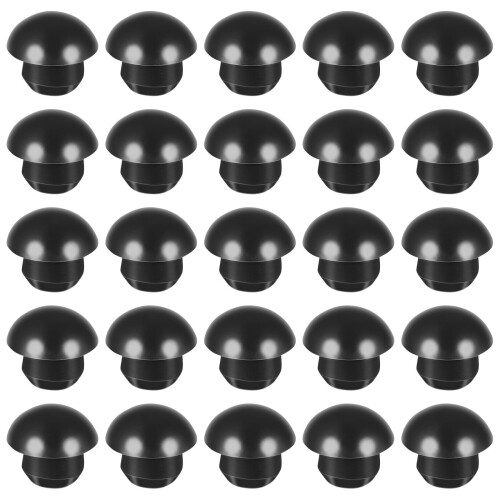 50Pièces Bouchons D'huile Noir En Caoutchouc Pour Usage Machine