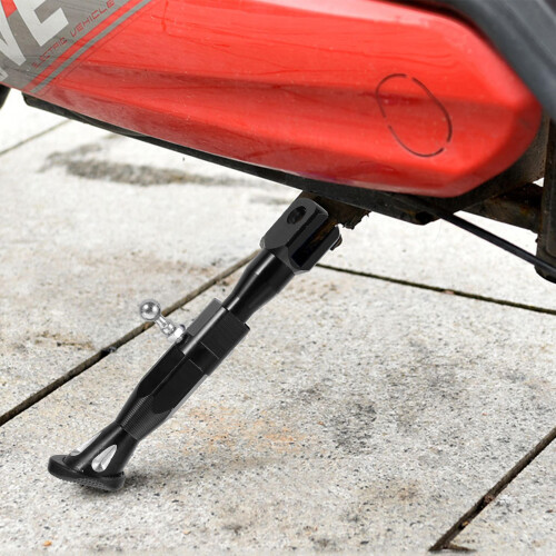 Béquille Latérale Moto Aluminium Réglable Installation Facile 2