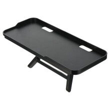 2Pièces Rack Rangement Écran TV Noir Pratique Outils