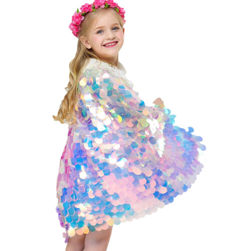 2Pièces Manteau Pailleté Performance Cape