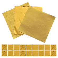 1200Pcs Gold Foil Candy Wrappers Aluminum Chocolate Packaging Paper