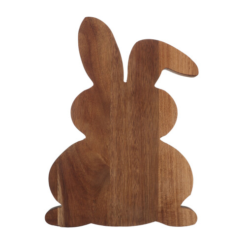 Easter Serving Board Acacia Charcuterie Tray Brown