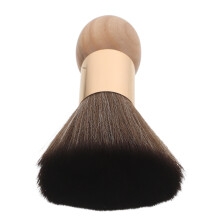 5Pcs Portable Brown Wood Neck Brush Soft Bristles Haircut Cleanup Kit