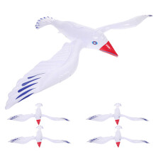 25Pcs PVC Inflatable Seagull Pool Toys Beach Party Outdoor Decor