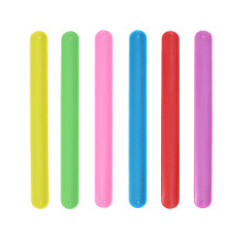 72Pièces Bracelets Slap Colorés En Silicone Résistants Sans Irritation