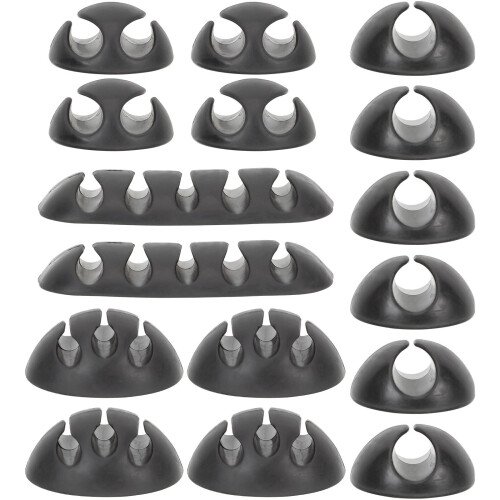 80Pièces Organisateurs De Câbles Pour Maison Accessoire Pratique