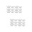 24 Pcs Multi-Function Glass Ramekins Kitchen Bowls Dessert Accessory 9