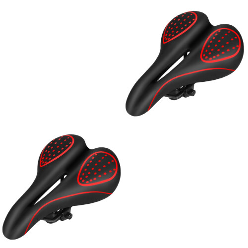 2Pièces Cyclisme Avec Ressorts &noir Pour Vélos 2