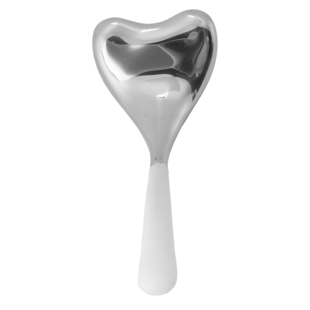 Silver/White Gua Sha Cryo Stick Stainless Ice Roll