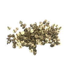 60Pièces Boutons Clous DIY En Laiton Pour Ceintures Cuir