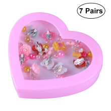 21Paires Clips D'oreilles Acryliques Flash Couleurs Variées Pour Fête