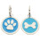 8Pièces Pendentifs Chat Résistants Couleur Variée 1