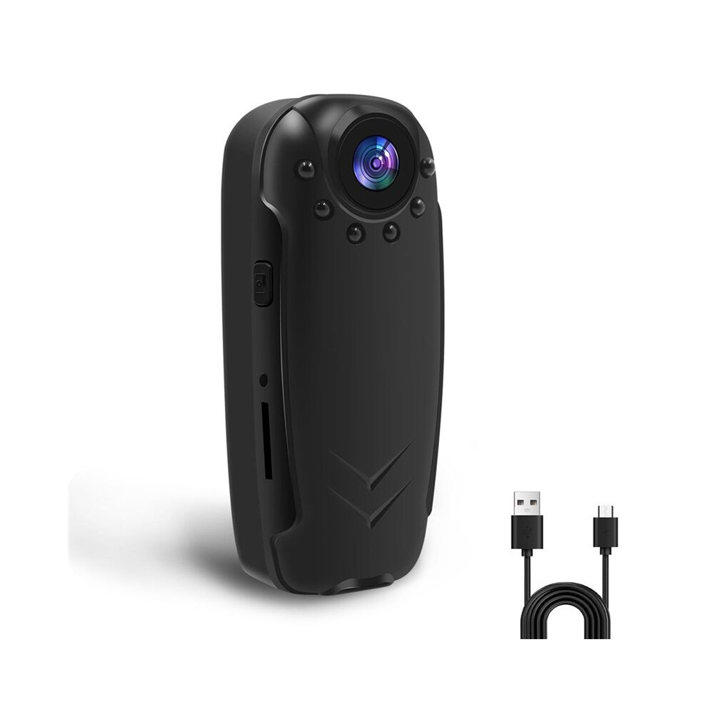 Body Camera, 1080P Hd Portable Video Recorder With Night Vision, Motion Detection 10Hr Recording Pocket 4712762750579