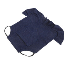 4Pcs Sturdy Denim Chicken Saddles for Small Hens Injury Prevention
