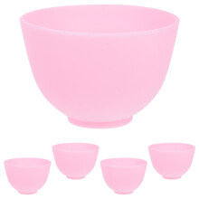 15Stk Rosafarbene DIY Masken Mischschalen Set Silikon Spa Zubehör