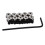18Sets Pin Lock Verschluss Silber Für Anstecker Robust & Glatt 1
