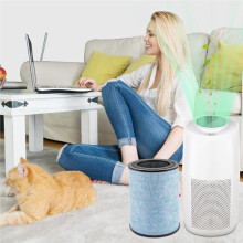 For Instant AP300 Air Purifier H13 True Hepa Filter and Activated Carbon Filter 4-Level Filtration 1 Pcs