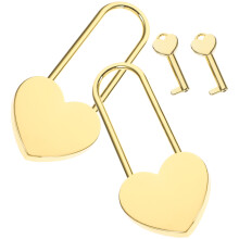 4Ensembles Mini Cadenas Serrure Avec Clé Pour