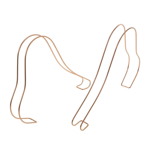 4Stk Schuhständer Aus , Schuhdisplayhalter Rose Gold