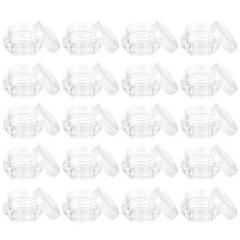 40Stk Transparente Glitzerdosen Leicht & Praktisch Für Make-Up