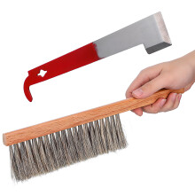 3Ensembles Kit Outils Apiculture Bois Métal Couleur Variée