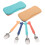 4Ensembles Ensemble Couverts Multi Usage Acier Portable 1