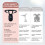 Posture Corrector Miicro Vibration Posture Training Reminder Sensor Back Posture Neck Hump Corrector 5