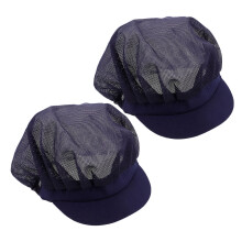 8Pièces Casquettes Chef Unisexes Respirant