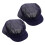8Pièces Casquettes Chef Unisexes Respirant 1