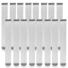40Stk Candy-Floss Klammern Marshmallow Maschinenteile Silber