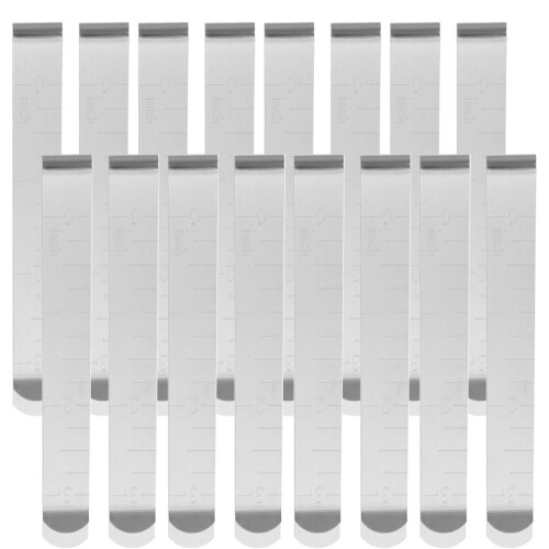 40Stk Candy-Floss Klammern Marshmallow Maschinenteile Silber