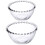 8Pcs Transparent Cubilose Bowls Multi-Use Dessert Salad Fruit Storage 1