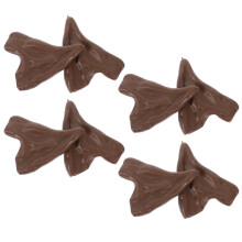 20Paare Braune Latex Elfenohren Für Kostüm-Party Halloween Karneval