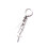 4Pièces Boucles D'oreilles Argent Acier Usage 1