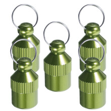 20Pièces Pendentifs Pour Animaux DIY En D'aluminium Vert