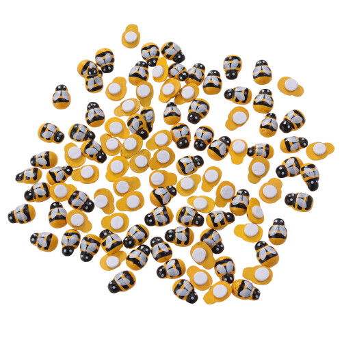 300Pièces Découpes En Bois En Forme D'abeille Pour Décor