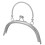 5Pcs Silver Metal Purse Frame Durable DIY Clasp Handle 1